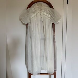 Gotham Vintage Peignoir Nightgown